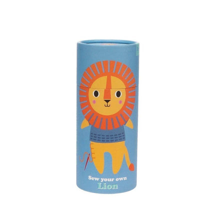 Felt sewing kit - lion - children's sewing kit