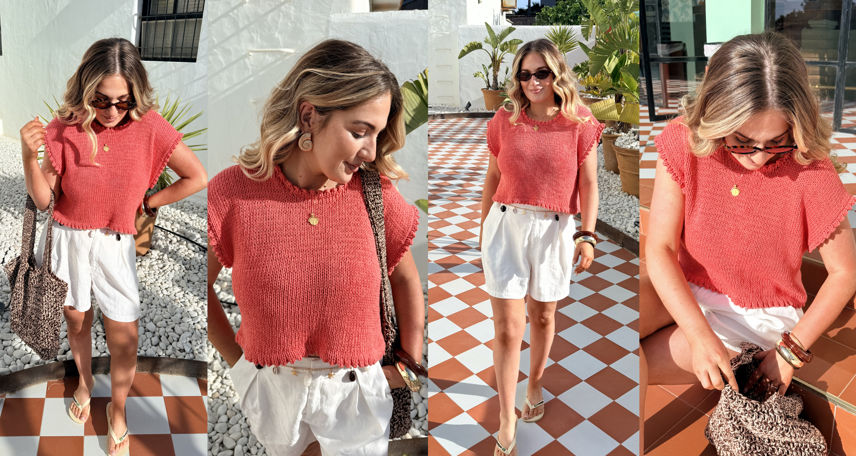The Maddie Tee - Summer Cotton Double Knit tee