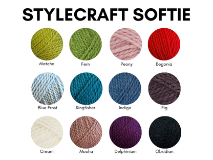CROCHET KIT - Sophie Button Tank Top - Softie Edition