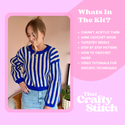 CROCHET KIT - Sophie Jumper
