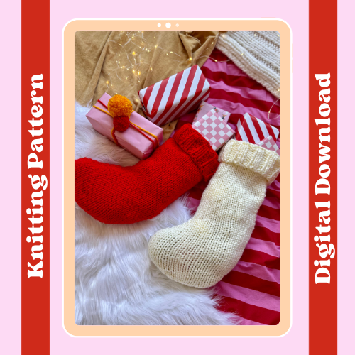 STOCKING KNITTING PATTERN