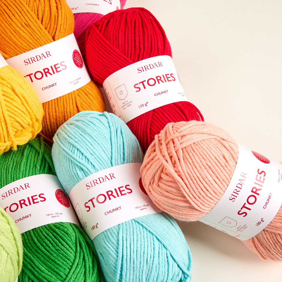 Sirdar Stories Chunky Yarn | Cotton Acrylic mix yarn