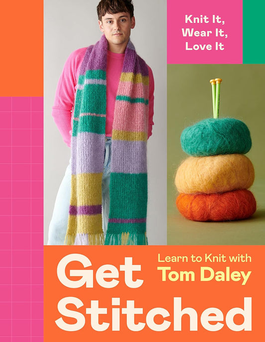 KNITTING BOOK - Tom Daley, Get Stitched