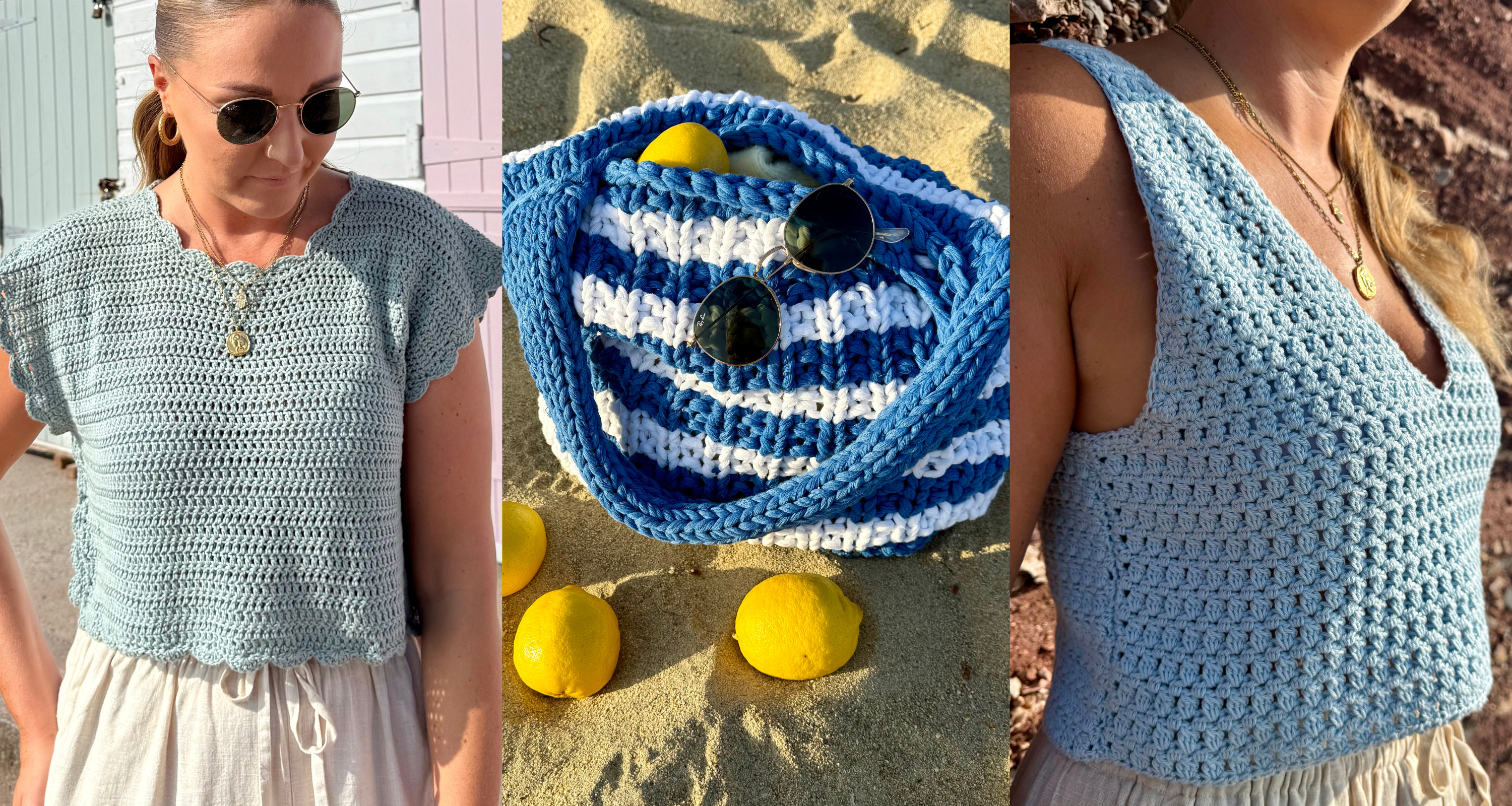 Summer knits | Summer Crochet | Summer projects to knit and crochet