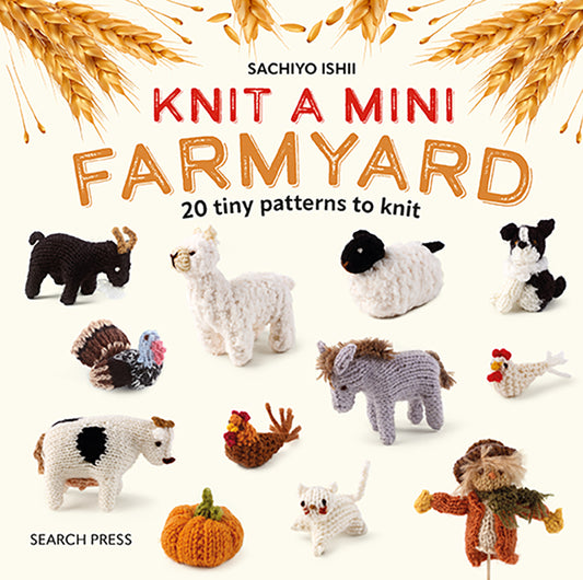 KNITTED TOY BOOK - Mini Farmyard
