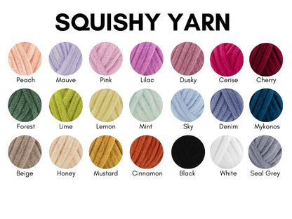 super chunky chenille colour chart