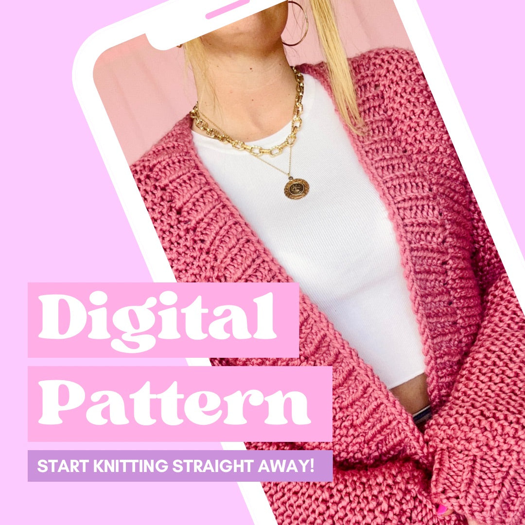 Knitting Pattern - The Blossom Cardigan