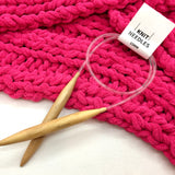 15mm Circular Beech Knitting Needles