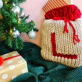 santa sack knitting kit