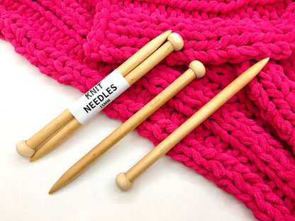 15mm short knitting needles